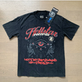 New Trendy H Hell Star Series Printed Double Yarn Pure Cotton Casual Unisex Summer Loose Short-Sleeve T-Shirt