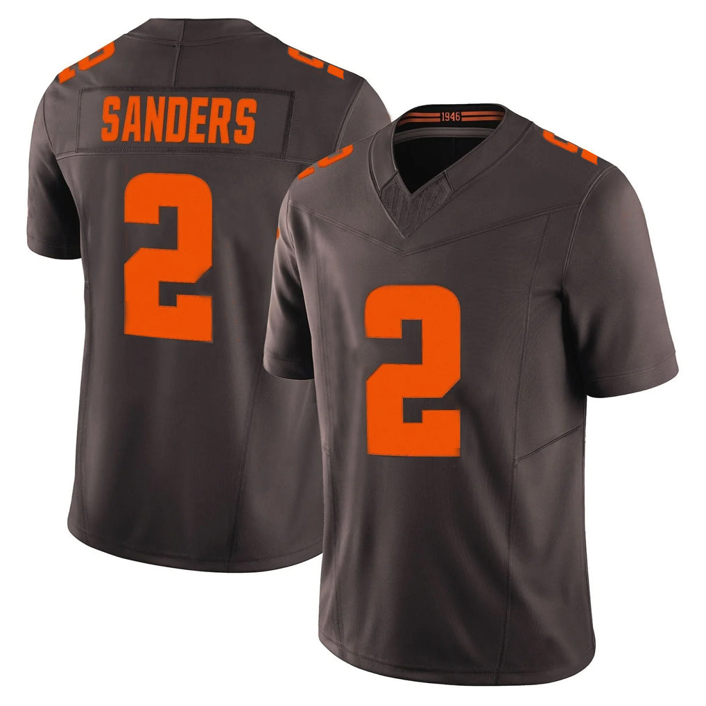 Adric C.Browns #2 Shedeur Sanders Player Brown Limited Vapor F.U.S.E. Alternate Game Stitched Jerseys