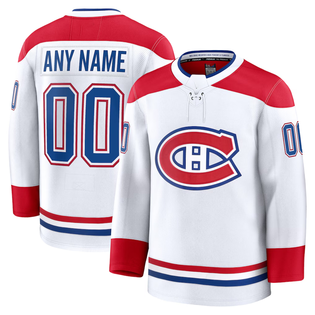 Adric Cheap M.Canadiens White Away Premium Jerseys