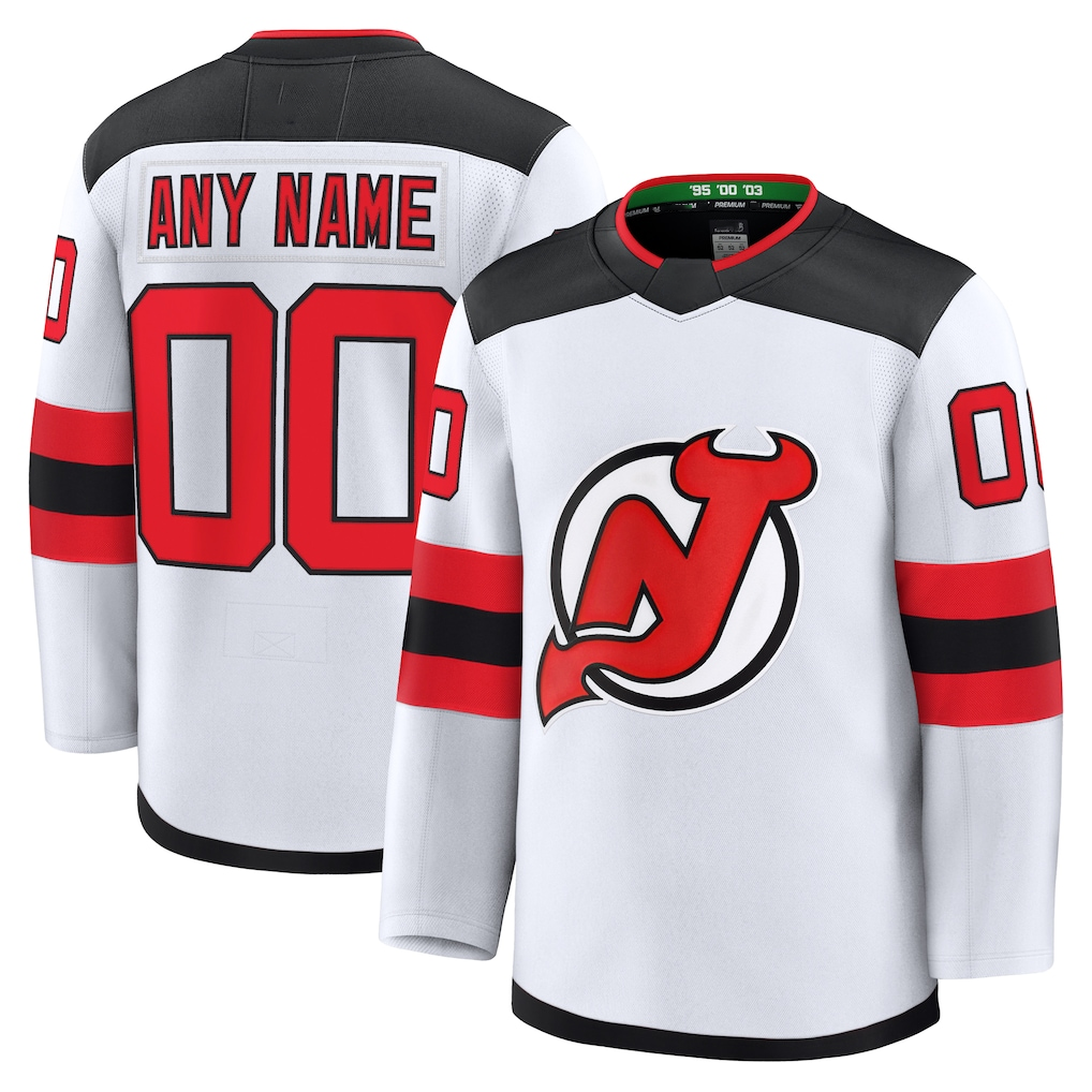 Adric Cheap NJ.Devils White Away Premium Jerseys