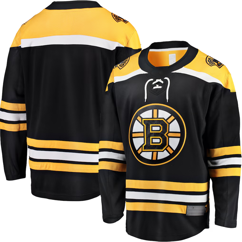 Adric Custom B.Bruins Black Home Premium Stitched Jersey