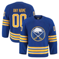 Adric Custom B.Sabres Royal Home Authentic Pro Stitched Jerseys
