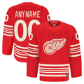 Adric Custom DR.Wings Red Anniversary Authentic Pro Jerseys