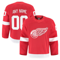 Adric Custom DR.Wings Red Home Authentic Pro Jerseys