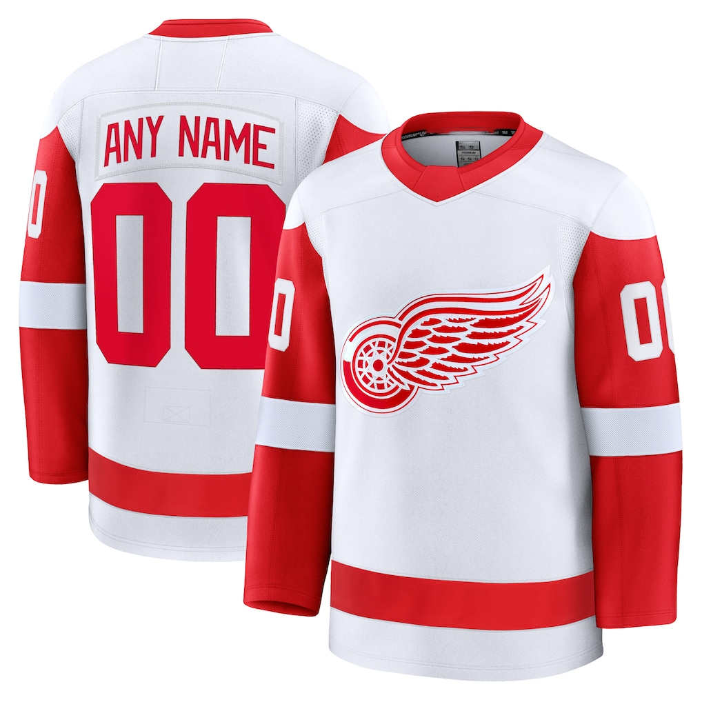 Adric Custom DR.Wings White Away Premium Jerseys