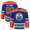 Adric Custom E.Oilers Royal Home Authentic Pro Jerseys