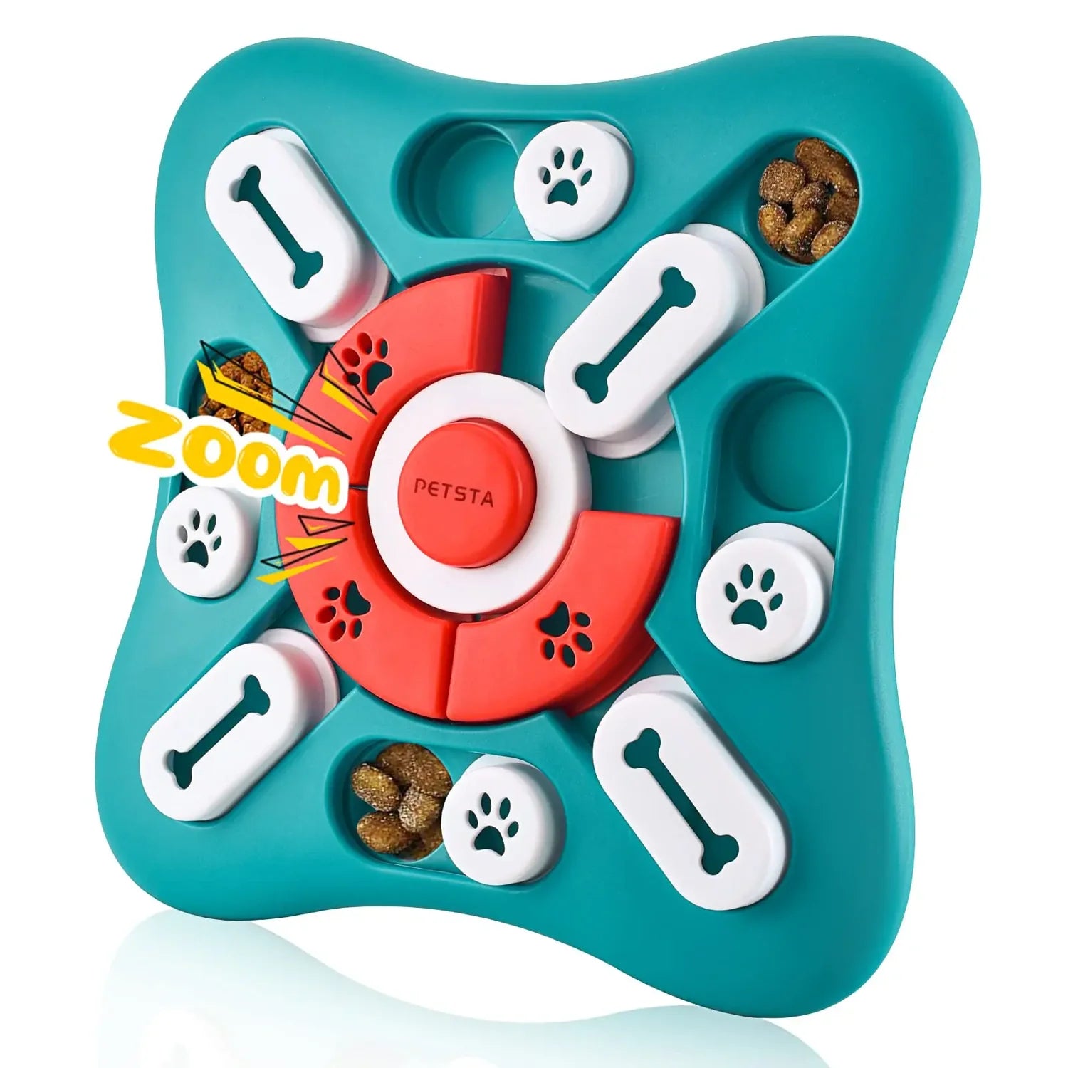Interactive Dog Puzzle Toy – Treat Dispensing