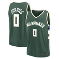 Adric M.Bucks #0 Brayden Burries Green 2026  Draft First Round Pick Fast Break Jerseys - Icon Edition