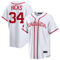 Adric M.Marlins #34 Liam Hicks Player White 2026 World Classic Home Pick-A-Player Stitched Jerseys