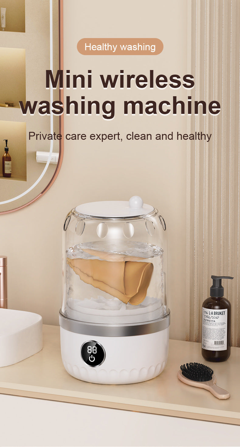 New Mini Laundry Cup Dormitory Home Washing Underwear and Socks